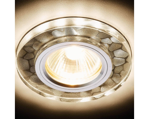 Встраиваемый светодиодный светильник Ambrella light Led S222 W/CH/WA