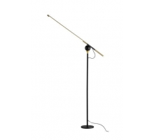 Торшер Alfa Light F3924-40 light black+gol d 18W 100*18*1 60