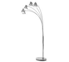 Торшер Lumina Deco Zorba LDF 8801-5 CHR