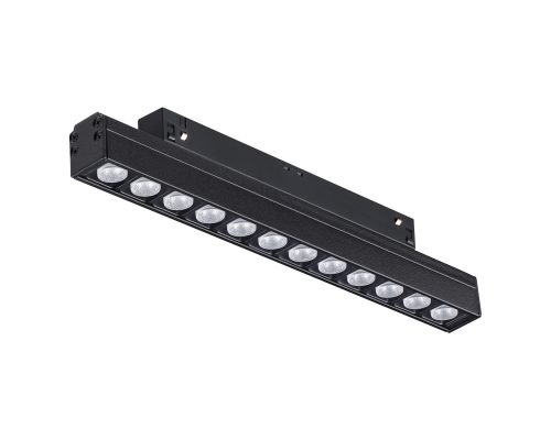 Трековый низковольтный светодиодный светильник Novotech Shino Flum 358418