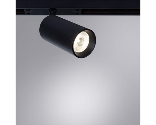 Трековый светодиодный светильник Arte Lamp Optima A7262PL-1BK