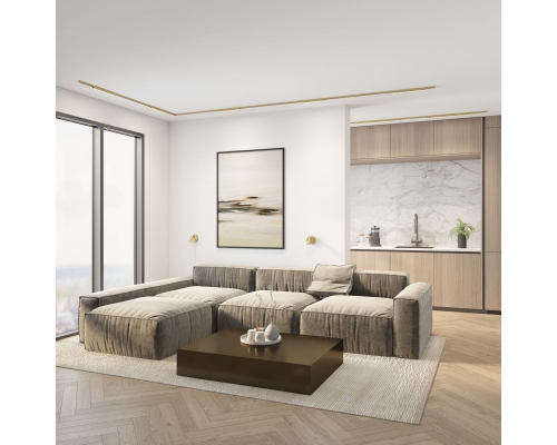 Трековый светодиодный светильник Denkirs Shine Linear DK5752-SB