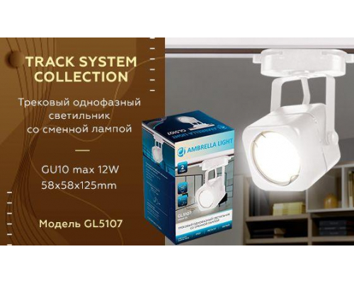 Трековый светильник Ambrella light Track System GL5107