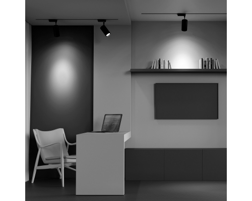 Трековый светильник Maytoni Technical Vuoro TR003-1-36W3K-M-B