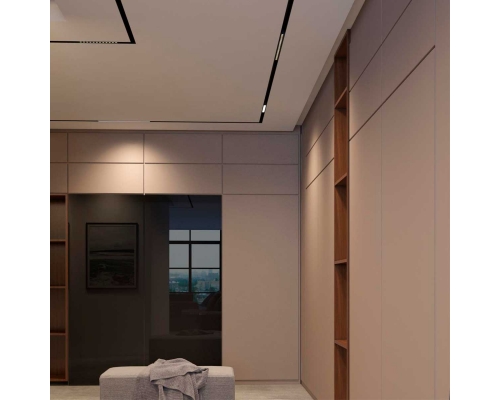 Трековый низковольтный светодиодный светильник Novotech Shino Flum 358414