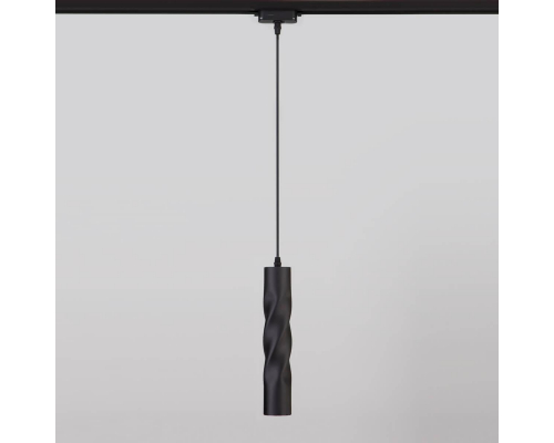 Трековый светодиодный светильник Eurosvet Scroll 50162/1 LED черный