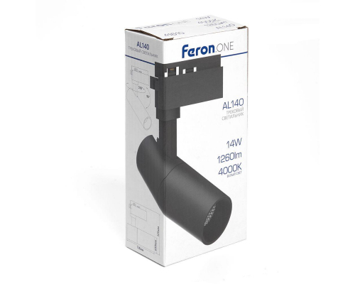 Трековый светодиодный светильник Feron AL140 41612