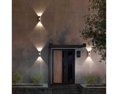 Уличный настенный светодиодный светильник Novotech Street Calle 358937