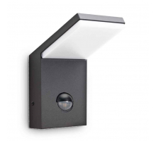 Уличный настенный светодиодный светильник Ideal Lux Style Ap Sensor Antracite 4000K 221519