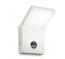 Уличный настенный светодиодный светильник Ideal Lux Style Ap Sensor Bianco 4000K 209852