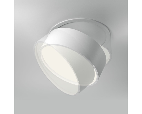 Встраиваемый светодиодный спот Maytoni Technical Onda DL024-18W4K-W