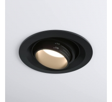 Встраиваемый светодиодный светильник Elektrostandard 9919 LED 10W 4200K черный a052458