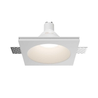 Встраиваемый светильник Maytoni Technical Downlight Gyps Modern DL129-GU10-01-W
