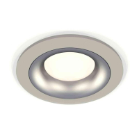 Комплект встраиваемого светильника Ambrella light Techno Spot XC7623004 SGR/MCH серый песок/хром матовый (C7623, N7013)