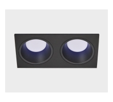 Встраиваемый светильник Italline IT08-8013 black 4000K 2 шт + IT08-8015 black