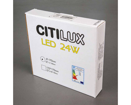 Встраиваемый светодиодный светильник Citilux Вега CLD5224W