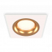 Комплект встраиваемого светильника Ambrella light Techno Spot XC7631005 SWH/PYG белый песок/золото желтое полированное (C7631, N7014)