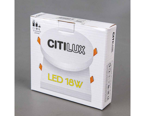 Встраиваемый светодиодный светильник Citilux Вега CLD52K18N