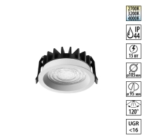 Встраиваемый светильник Novotech FLUO 359844