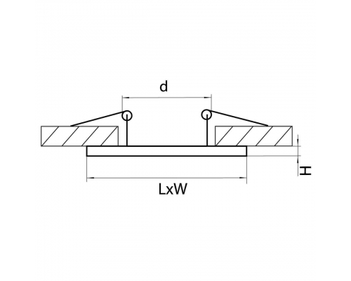 Рамка Lightstar Intero 111 217817