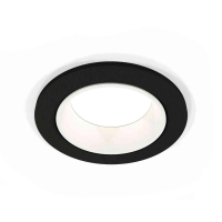 Комплект встраиваемого светильника Ambrella light Techno Spot XC6513001 SBK/SWH черный песок/белый песок (C6513, N6110)