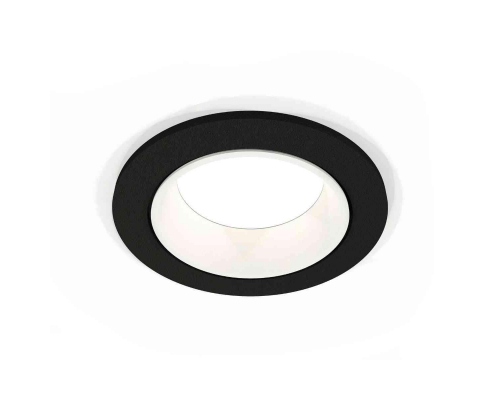 Комплект встраиваемого светильника Ambrella light Techno Spot XC6513001 SBK/SWH черный песок/белый песок (C6513, N6110)