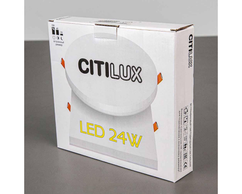 Встраиваемый светодиодный светильник Citilux Вега CLD5224W