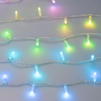 Уличная светодиодная гирлянда Ardecoled нить 230V разноцветная ARD-String-Classic-10000-Clear-100Led-Live RGB-DMX 031740