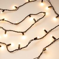 Уличная светодиодная гирлянда Ardecoled нить 230V теплый белый ARD-STring-Classic-1000-Black-100Led-Milk Pulse Warm 031650
