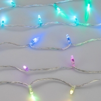 Уличная светодиодная гирлянда Ardecoled нить 12V разноцветная ARD-String-Classic-6000-Clear-40Led-Live RGB-SPI 028806
