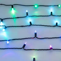 Уличная светодиодная гирлянда Ardecoled нить 12V разноцветная ARD-String-Classic-9000-Black-60Led-Live RGB-SPI 031520