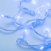 Уличная светодиодная гирлянда Ardecoled нить 230V синий ARD-String-Classic-10000-Clear-100Led-Std Blue 025787