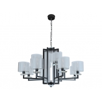 Люстра Newport Александра 45W E14 4408+4/C black+gold