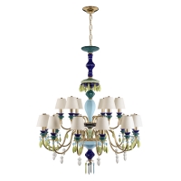Подвесная люстра LOFT IT Grace 40W E14 10203/12+6 Green