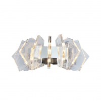 Настенный светильник (Бра) Fluorite Celeste FL1177-3W хром