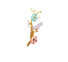 Настенный светильник (Бра) Fluorite Sauvage FL1099-3WR золото