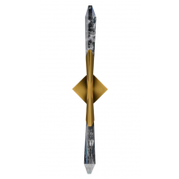 Настенный светильник (Бра) Fluorite Unico FL1167-2W латунь