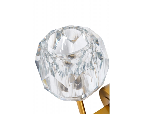 Бра Deco S латунь Garda Decor K2KR0934W-1