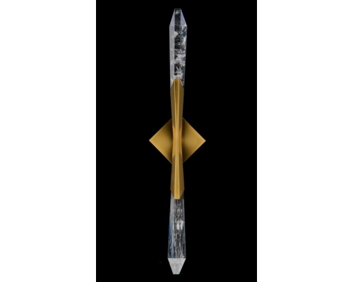 Настенный светильник (Бра) Fluorite Unico FL1167-2W латунь