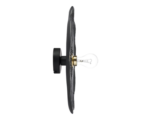 Светильник настенный Bergenson Bjorn Wildflower E27 40Вт черный, BB0000585