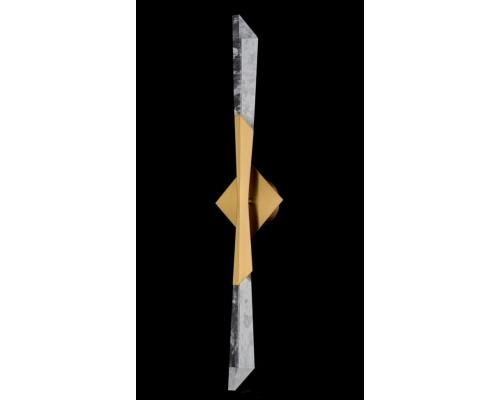 Настенный светильник (Бра) Fluorite Unico FL1167-2W латунь