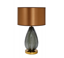Лампа настольная плафон коричневый Garda Decor K2TL-07233