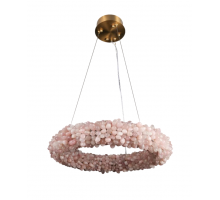 Люстра подвесная Fluorite Eternity LED теплый свет (3000K) FL1155-5P латунь