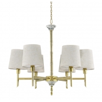 Люстра MAK-interior Lewitt E14 WTL1061-6GD