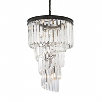 Люстра MAK-interior Helix WTL2111-500BK-CL