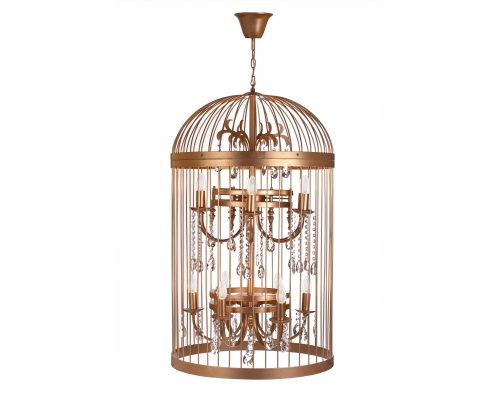 Люстра MAK-interior Birdcage D60 Gold BC08-12G