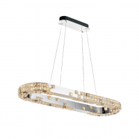 Люстра подвесная Fluorite Elegance FL1148-11PO хром