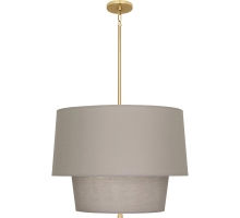 Серая люстра LH Mirror Home Вирджил P7552PC