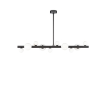 Чёрная люстра LH Mirror Home Квинт P7556PA