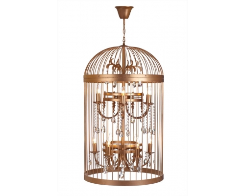 Люстра MAK-interior Birdcage D60 Gold BC08-12G